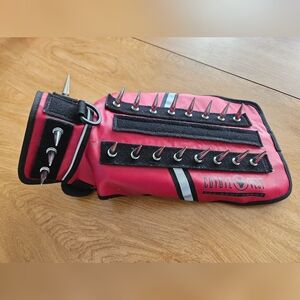 Red Spiked Dog Training Sleeve